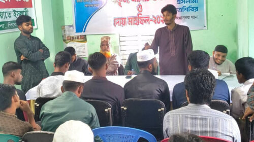 জিয়ানগরে ইসলামী শিক্ষা দিবস উপলক্ষে আলোচনা সভা ও দোয়া মাহফিল