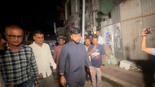 মাদক-ছিনতাই ও কিশোর গ্যাং নিয়ন্ত্রণে জোর, ৪১ নম্বর ওয়ার্ডে ইশরাকের সরেজমিন পরিদর্শন