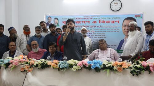 বৃক্ষরোপণের পাশাপাশি দূষণ রোধে সচেতন হওয়ার আহ্বান প্রতিমন্ত্রী ইশরাকের