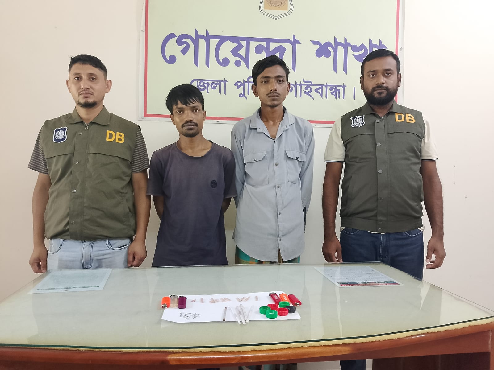 গাইবান্ধায় ৫০ পিস ইয়াবাসহ দুই মাদক কারবারি গ্রেপ্তার