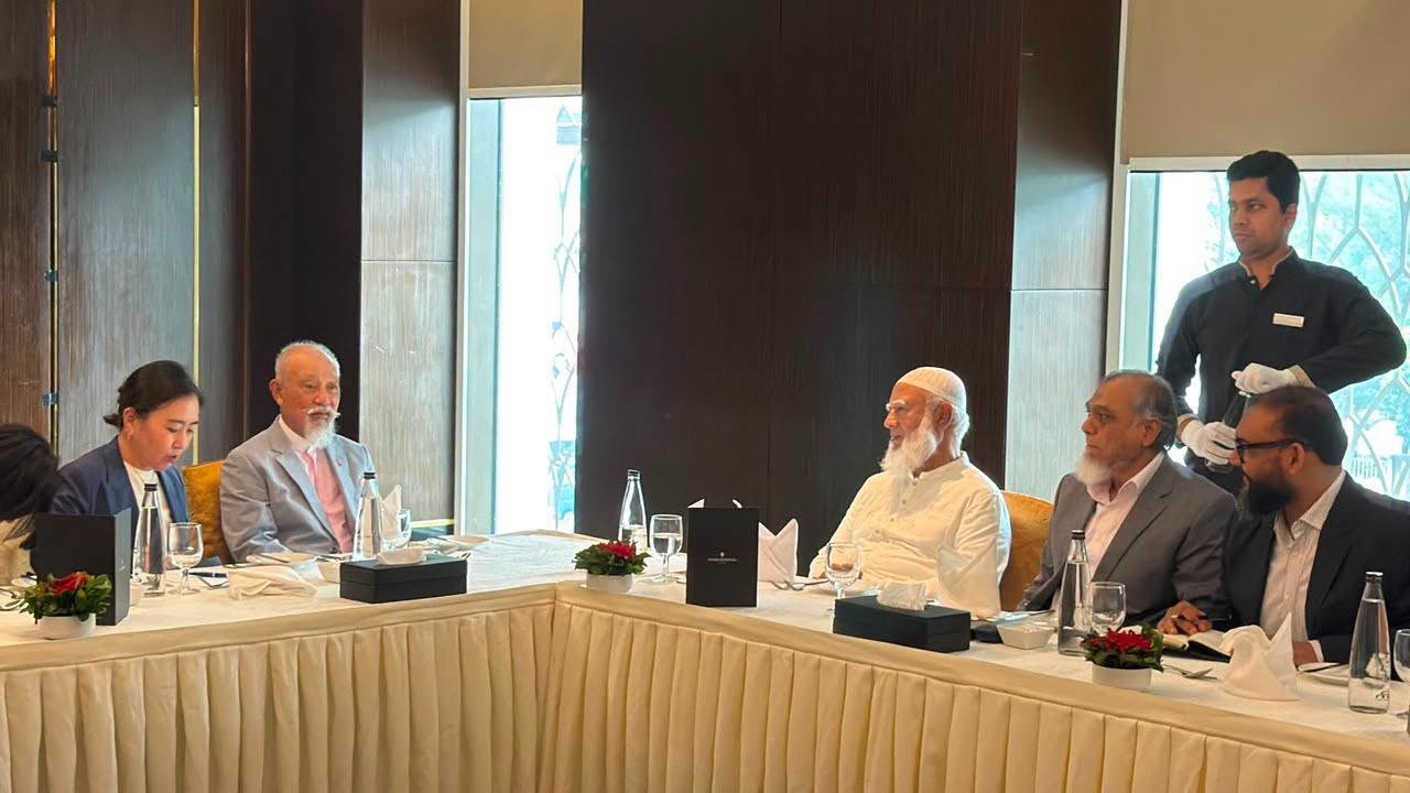নিপ্পন ফাউন্ডেশনের চেয়ারম্যানের সঙ্গে ডা. শফিকুর রহমানের সাক্ষাৎ