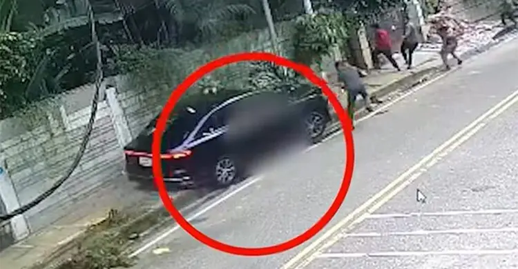 বারিধারায় ফুটপাতে বিশ্রাম নেওয়া শ্রমিককে চাপা দিয়ে হত্যা