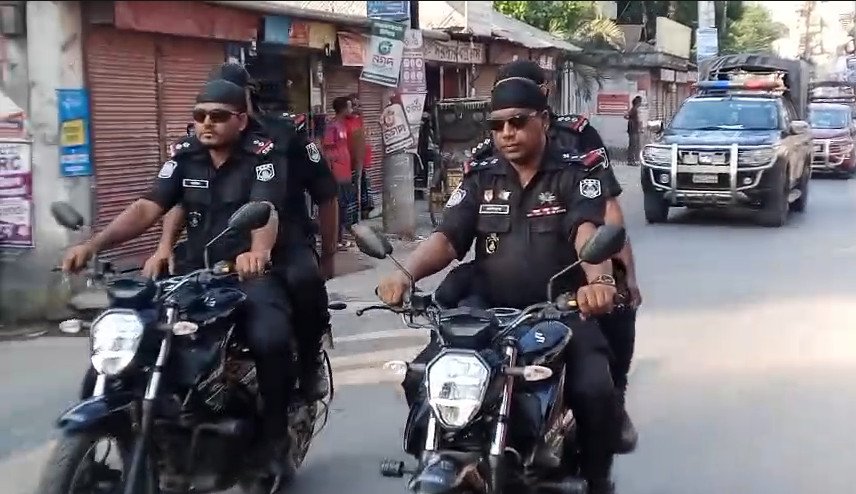 গাইবান্ধায় দুর্গাপূজা ঘিরে এসআরবি-১৩-এর বিশেষ নিরাপত্তা, নজরদারিতে ৬৩২ মণ্ডপ