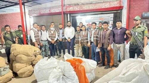 চোরাচালানের নতুন রুটের সন্ধান, ভায়াগ্রাসহ কোটি টাকার পণ্য জব্দ