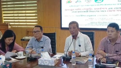 রাঙামাটিতে পিআরএলসি প্রকল্পের সমন্বয় সভা অনুষ্ঠিত