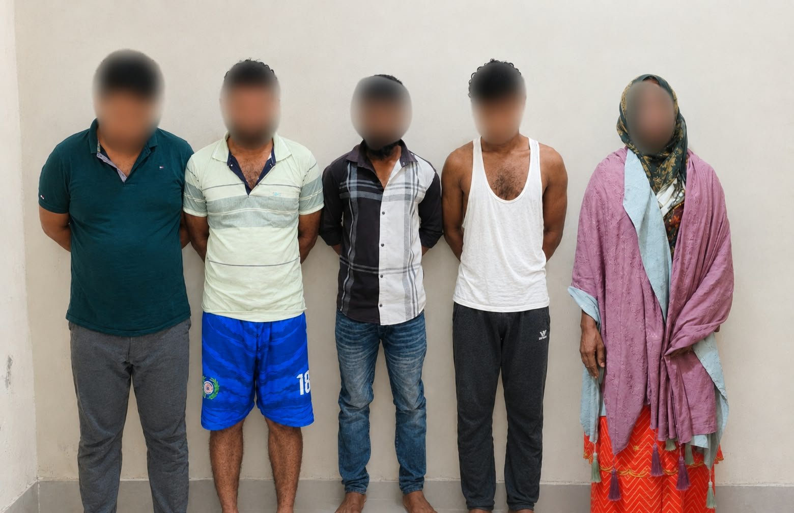 রাঙামাটিতে কোতোয়ালী পুলিশের বিশেষ অভিযান, মাদকসহ আটক ৫
