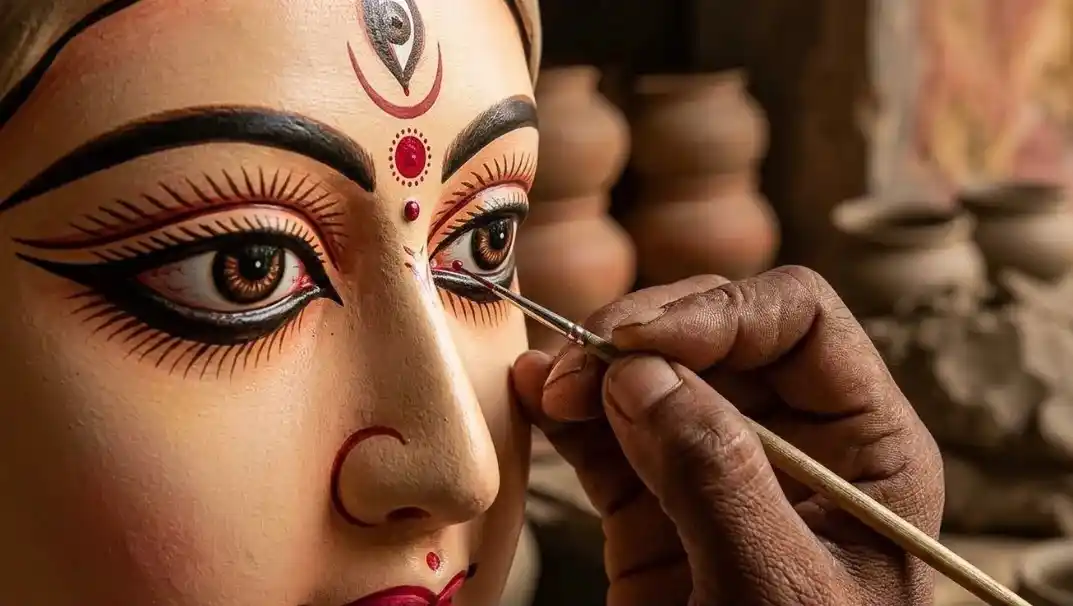 রাত পোহালেই মহালয়া, ৩৩ হাজার ৮৫১ মণ্ডপে দুর্গাপূজার আয়োজন